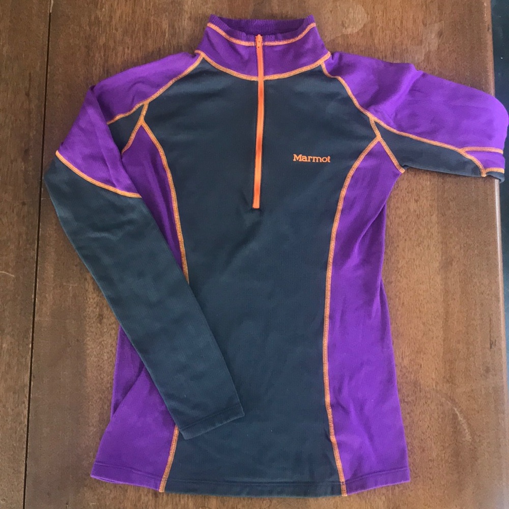 EUC Marmot quarter zip